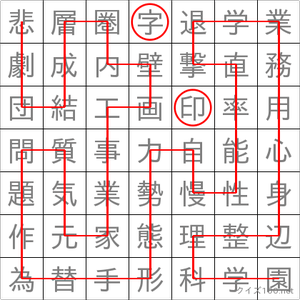 印字