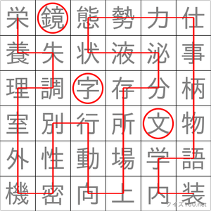 鏡文字